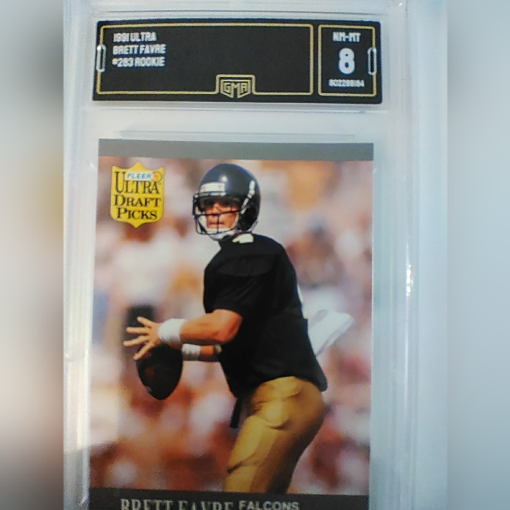 Graded Brett Favre Rookie Card